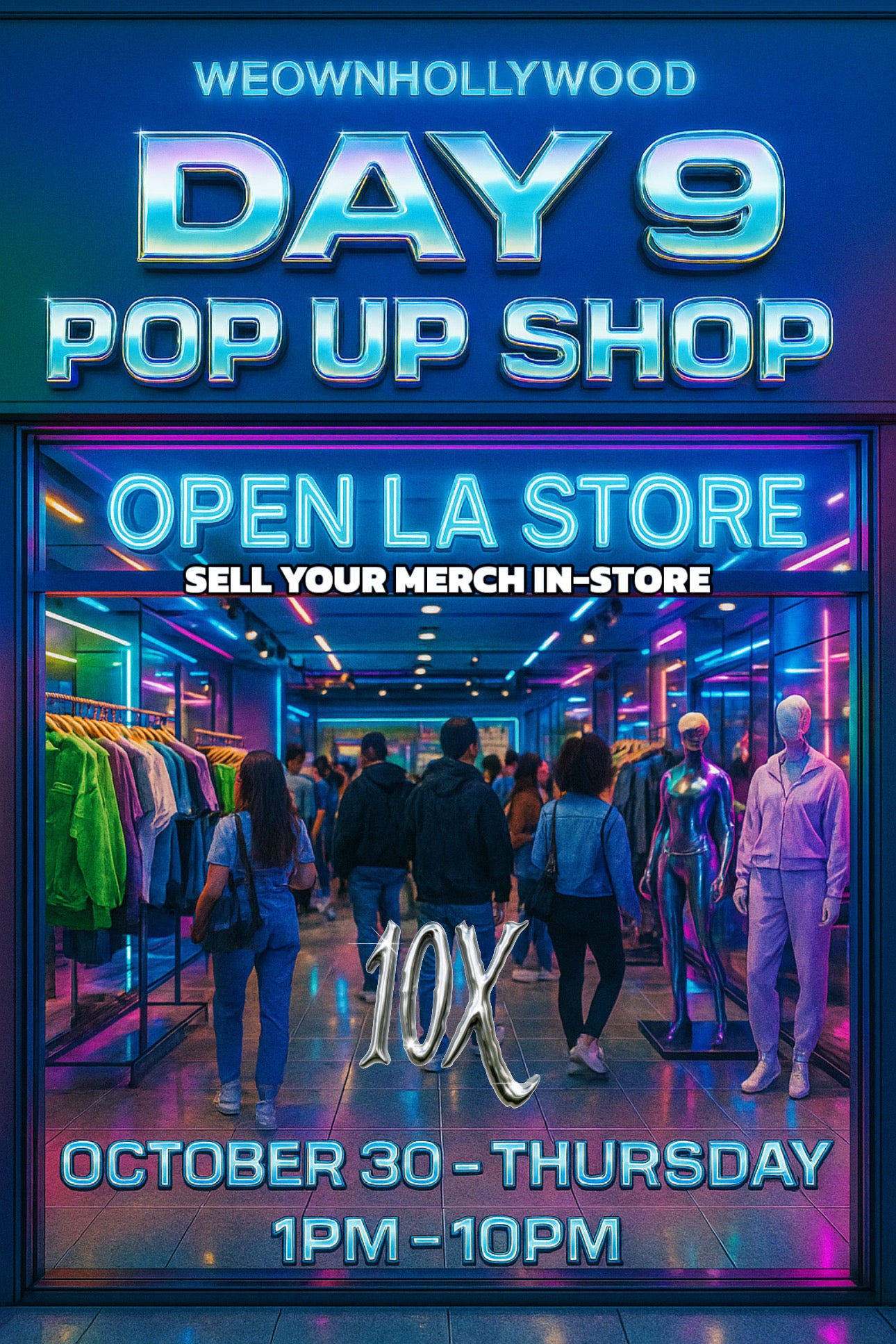 10X