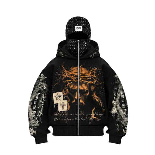 BALACLAVA HOODIE (LIGHT IN THE DARK)